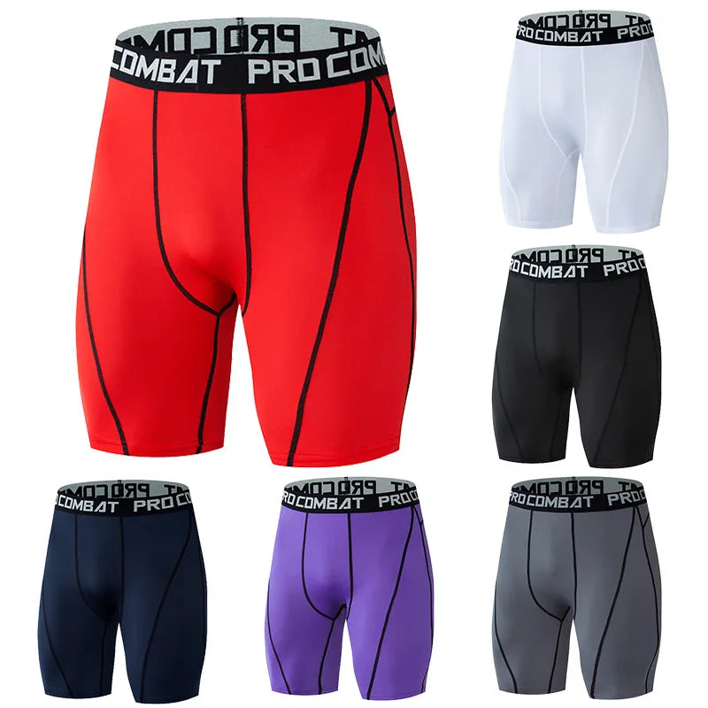 Men Fitness Workout Bodybuilding Shorts