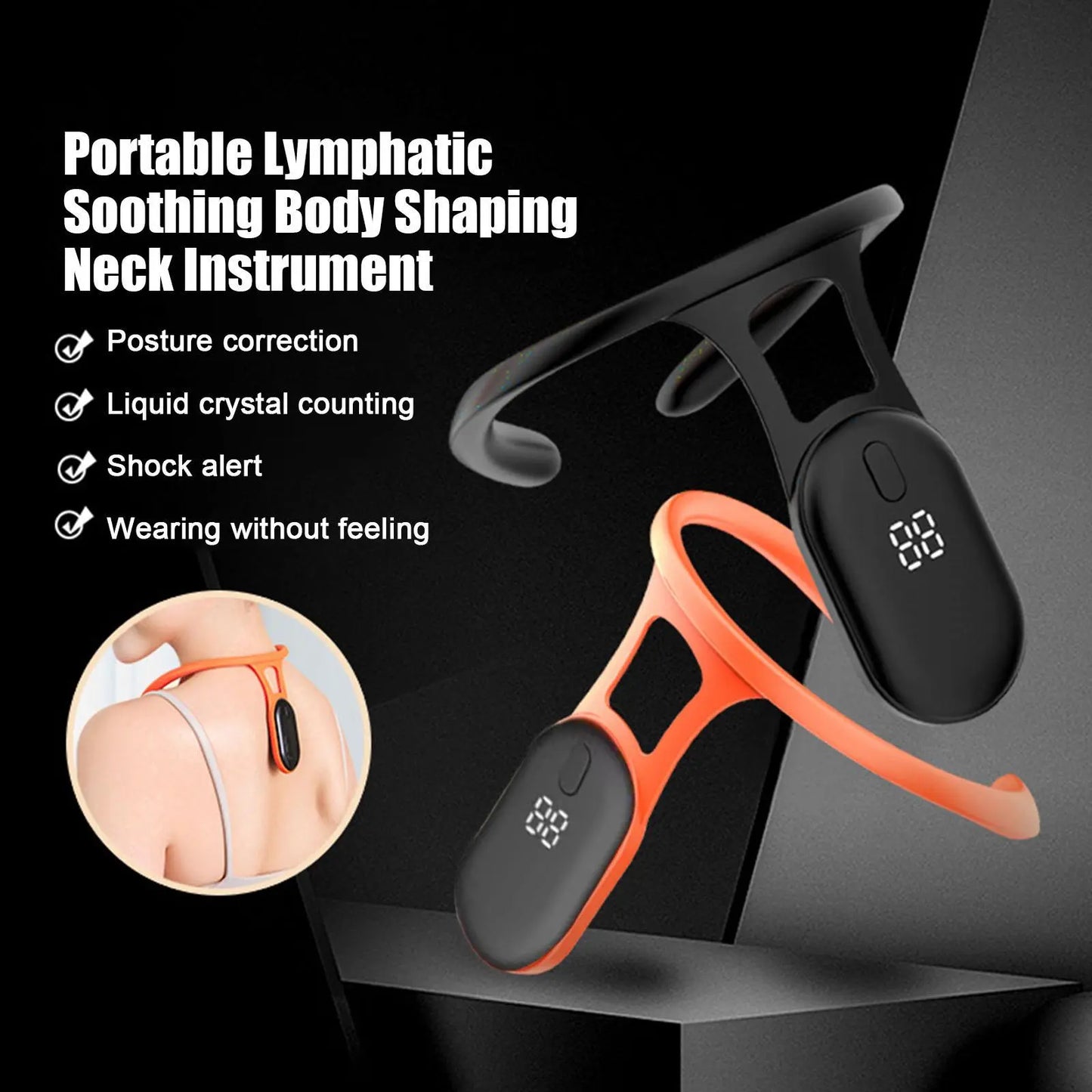 Ultrasonic Lymphatic Back Massager