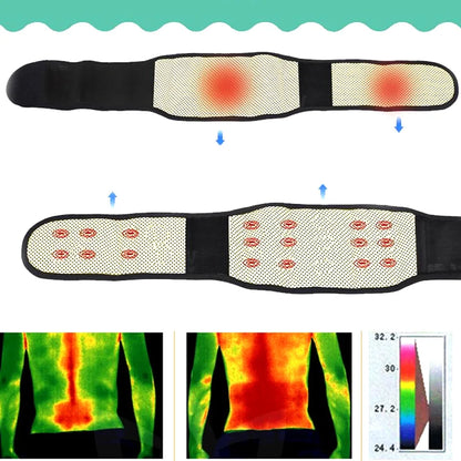 Adjustable Tourmaline Self Heating Waist Support Belt