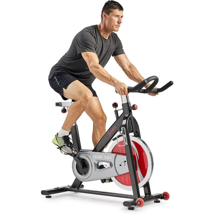 Indoor Exercise Bike, Heavy-Duty, Customizable For Comfort