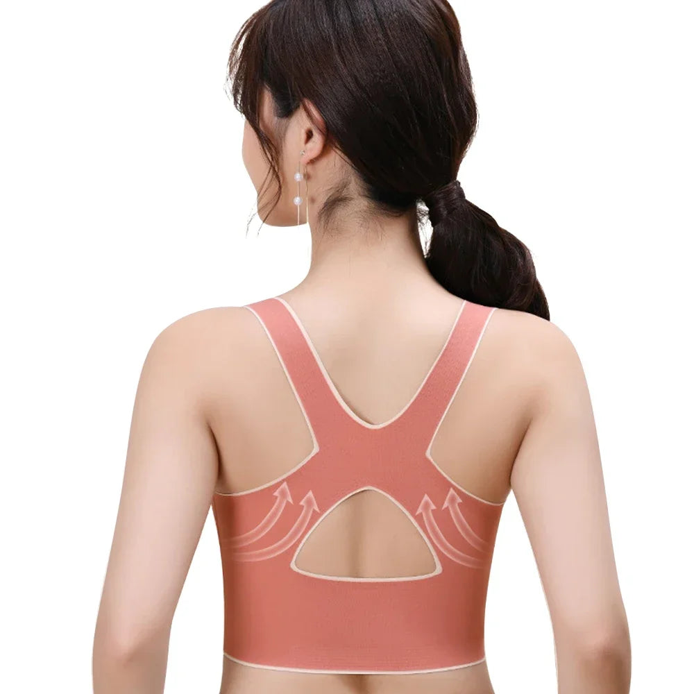 Adjustable Buckle Wireless Padded Underwear