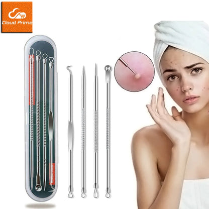 4pcs Acne & Blackhead Comedone Skin Remover