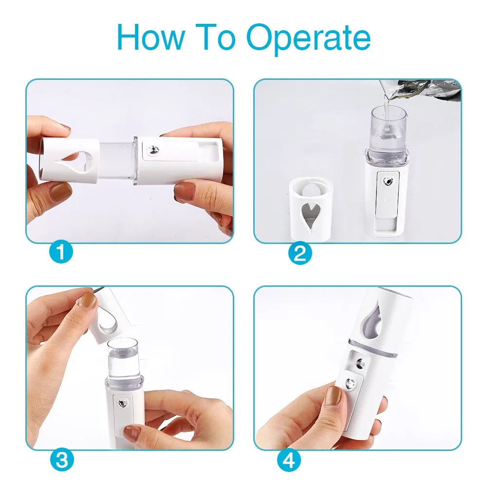 Rechargeable Mini Portable Facial Mister